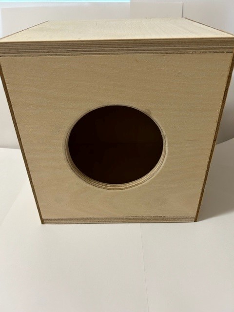 Large Quail Nest Box w entry hole (Japanese Coturnix)